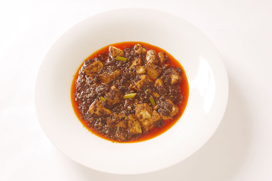 鹿肉の麻婆豆腐